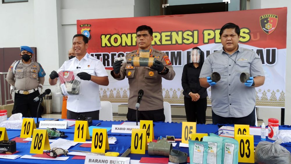 Perakit Bom di Inhu Termotivasi karena Sering Dibuly