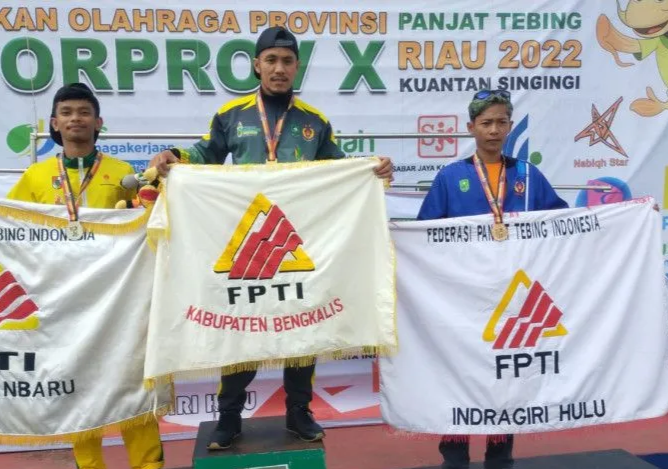 Hari Kedua Panjat Tebing, Bengkalis Koleksi Lima Medali Emas