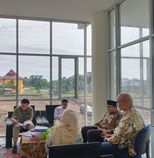 LLDIKTI Wilayah XVII Kunjungi Gedung Baru AKMR di Jalan Garuda Pekanbaru