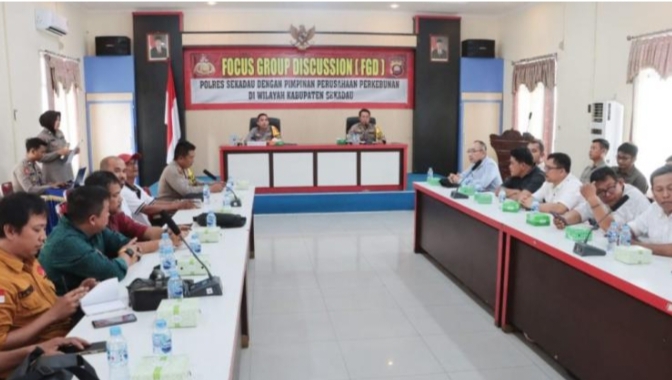Cegah Pecahnya Konflik Sosial, Pimpinan Perusahaan Sawit Diajak Diskusi