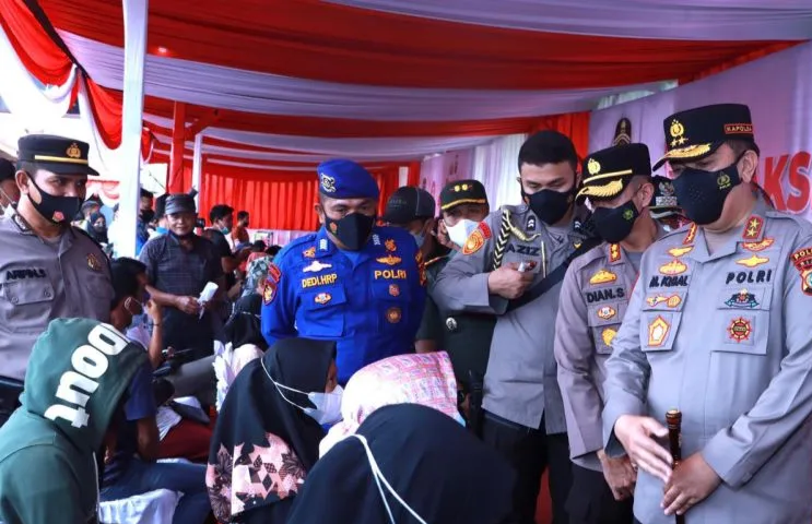 Kunker Spesial ke Inhil, Ini Pesan Kapolda Riau