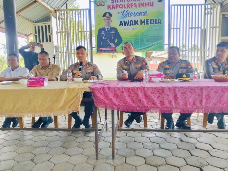AKBP Fahrian Saleh Siregar Pamit, Sinergi Polres Inhu dan Media Jadi Kenangan