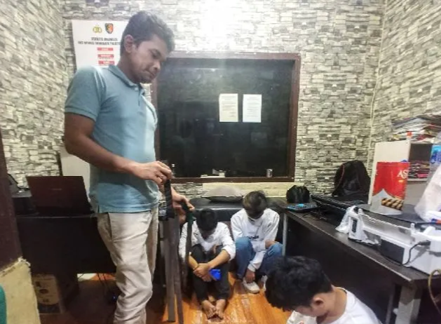 Empat Remaja diduga Pelaku Tawuran di Padang ditangkap