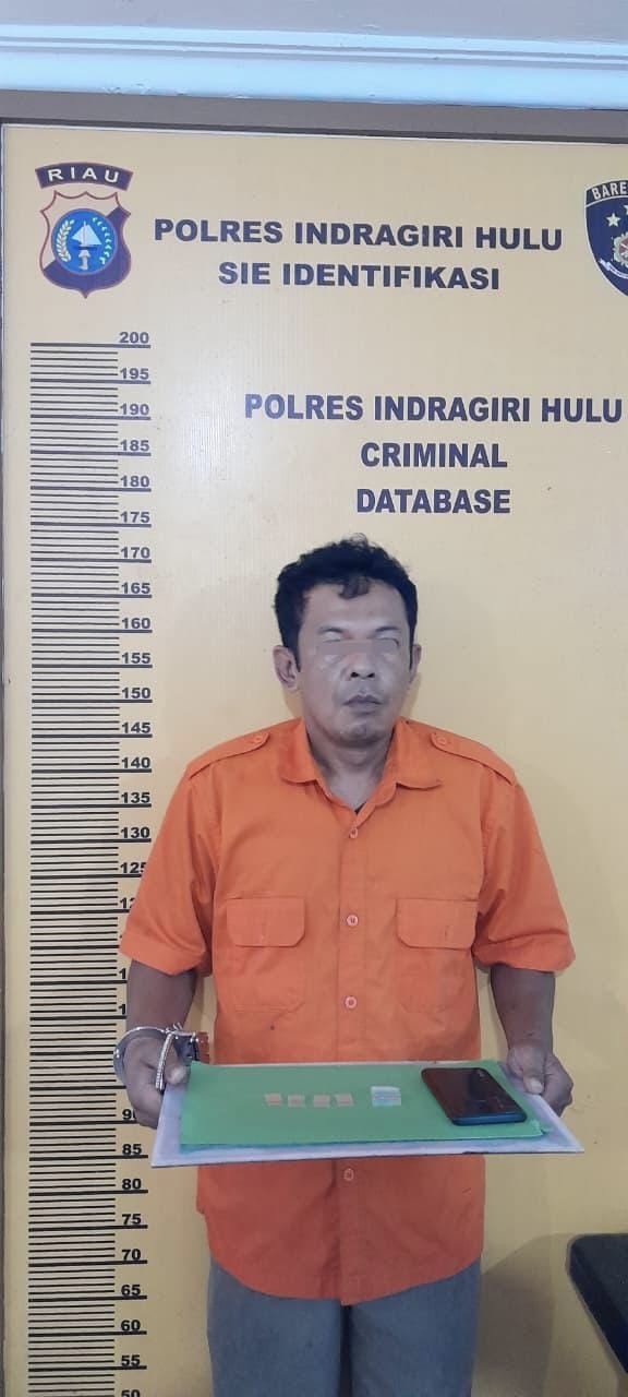 Disergap Satresnarkoba Polres Inhu Di Desa Japura, Oknum PNS Disnaker Terlibat Kasus Sabu