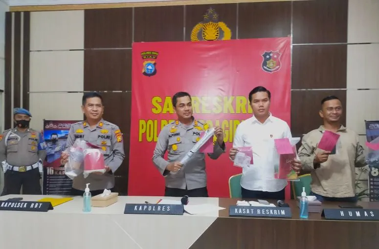 Polisi ungkap Motif Pembunuhan Anak dan Ibu di Inhu