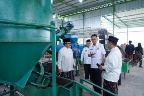 Penuhi Kebutuhan Operasional, 10 Pondok Pesantren di Pringsewu Patungan Bangun Pabrik CPO