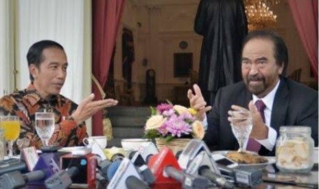 Usai Rombak Kabinet, Jokowi Bertemu Surya Paloh 1 Jam
