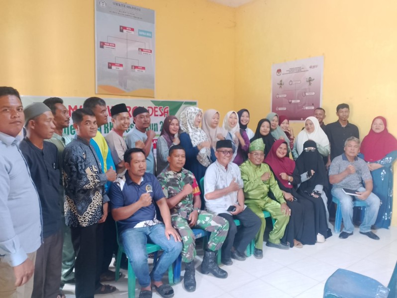 Musdes RKPDes 2026 Desa Dusun Tua Pelang, Komitmen Bersama Wujudkan Pembangunan Berkelanjutan