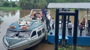 Arus Mudik Pelabuhan Sungai Duku Meningkat 40 Persen