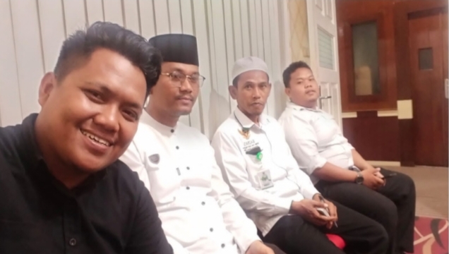 Kabag Pengumpulan Baznas Rohil Datangi Kantor BKPSDM,Terkait Data ASN