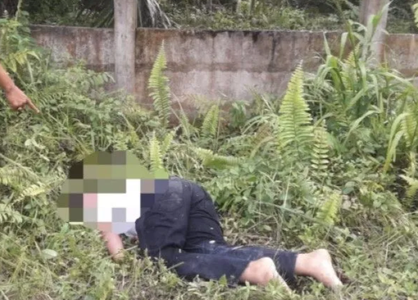 Mayat Tanpa Identitas ditemukan di Desa Baru Kampar, Terdapat Luka Jerat di Leher