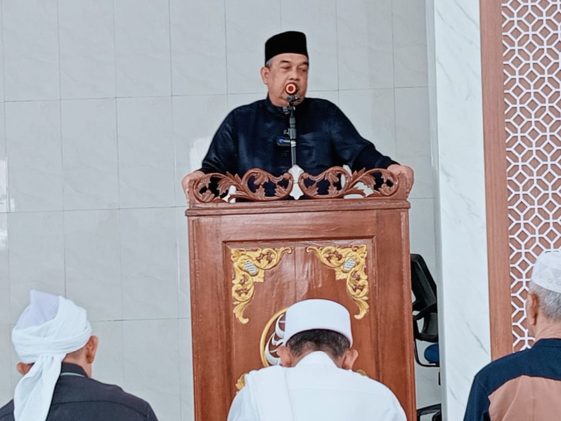 Jadi Khatib Jumat di Masjid Al Mukarramah, Balon Walikota Edy Nasution: Kita Permu Mempersiapkan Diri Menghadapi Pengadilan Allah