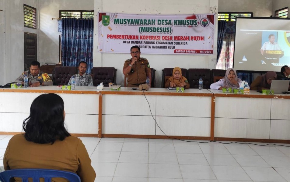 Desa Bandar Padang Resmi Bentuk Koperasi “Merah Putih” untuk Kemandirian Ekonomi Warga