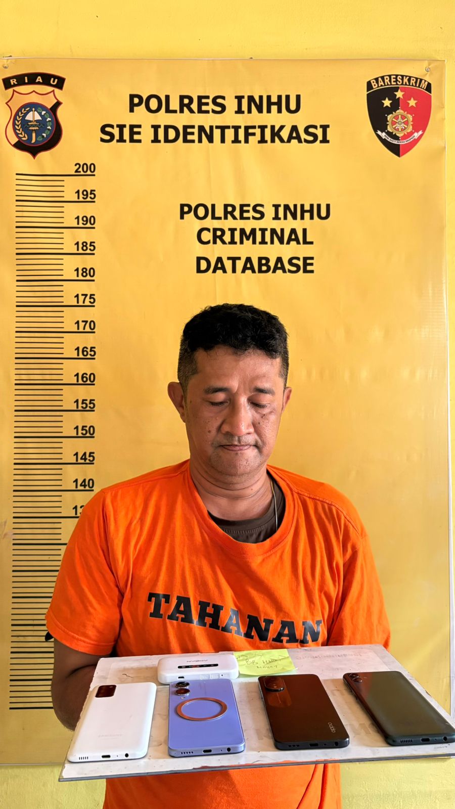 Bandar Kelas Kakap di Inhu,Heri Mayat Berhasil Diamankan Polisi