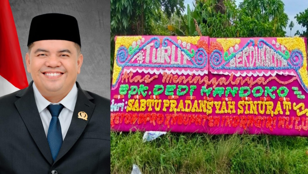 Ketua DPRD Inhu Sabtu Pradansyah Sinurat Sampaikan Duka Cita atas Wafatnya Dedi Handoko Alimin