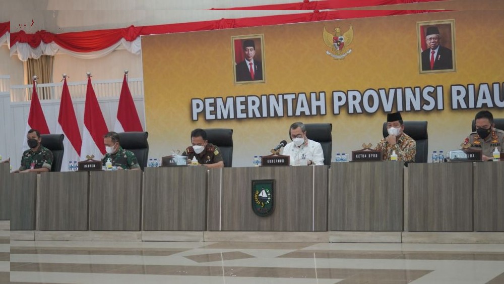 Riau Masuk Gelombang Ketiga Pandemi COVID-19, Gubri : Waspada dan Tingkatkan Prokes