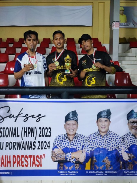 Atlit Badminton Pelalawan Sabet Juara 2 dan 3 di HPN Tingkat Provinsi Riau