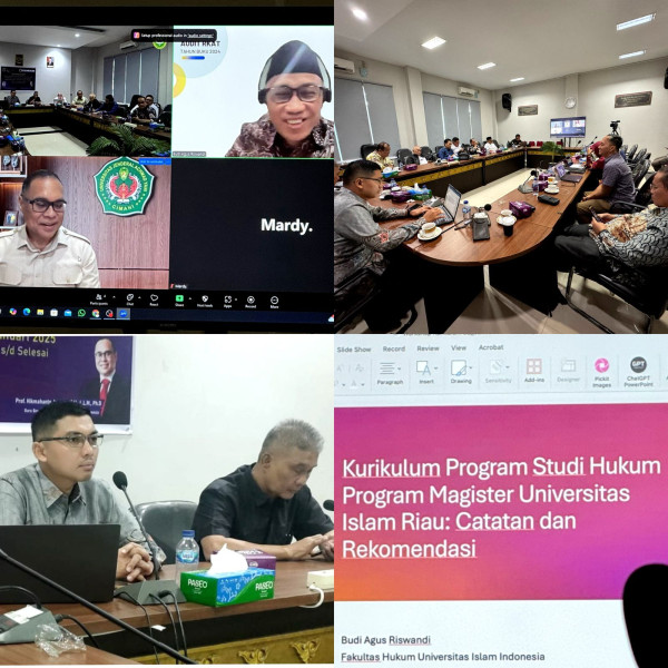 Prodi MIH UIR Kembangkan Kurikulum Unggul, Siapkan Ahli Hukum Profesional di Era Digital