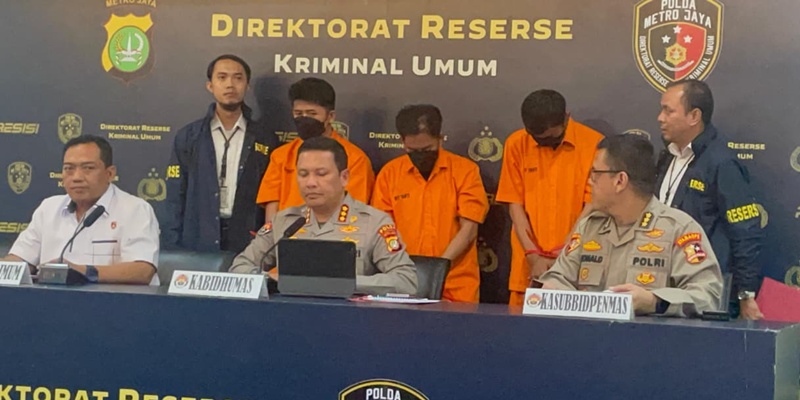 Tiga Curanmor Penembak Warga Tidak Berkutik Dibekuk Polisi