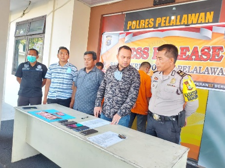 4 Pegawai DLHK Riau Kena OTT Polres Pelalawan