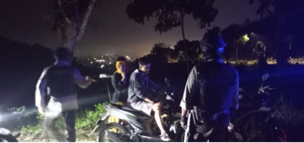 Rawan Pencurian,Tim Tembak Polres Kampar Siaga Patroli