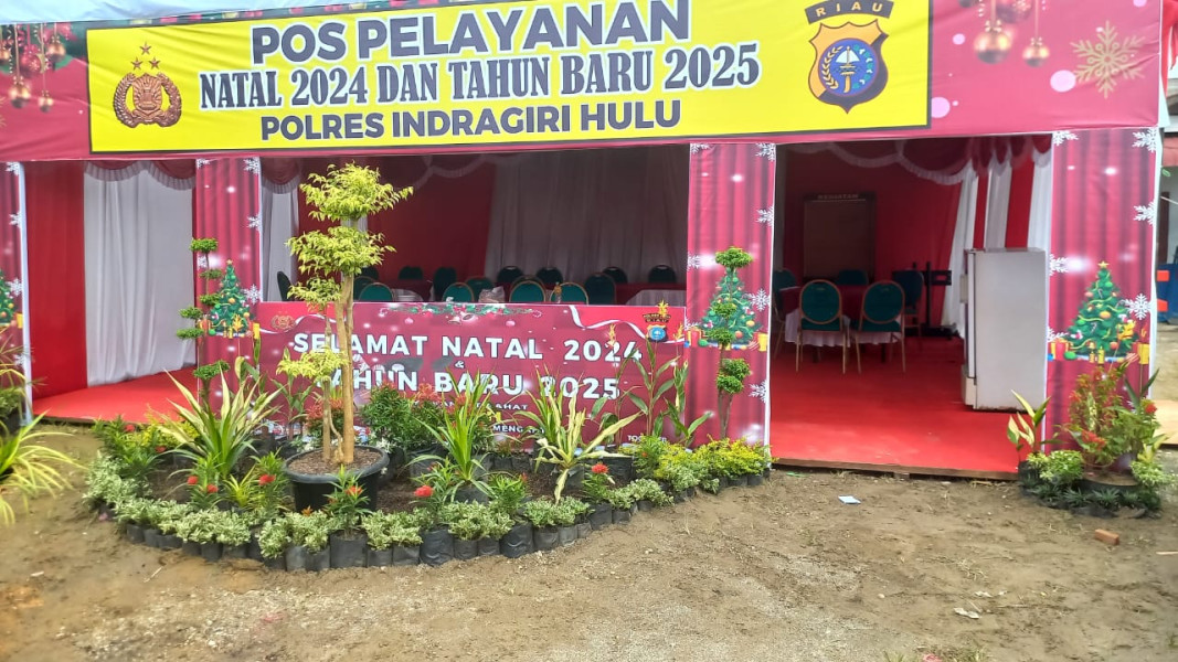 Empat Pos Pengamanan Disiapkan Polres Inhu Selama Nataru untuk Pastikan Liburan Aman