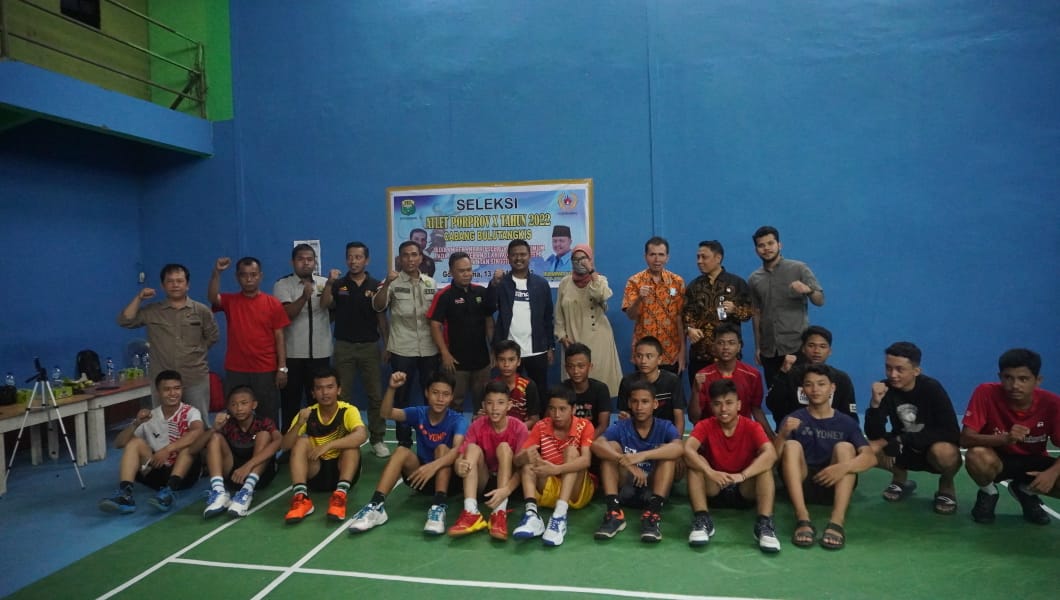 Ketua KONI Pekanbaru Buka Seleksi Atlet Bulu Tangkis untuk Porprov Kuansing