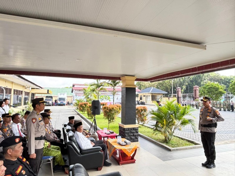 Apel Sabuk Kamtibmas Digelar, Kapolres Inhu Tegaskan Komitmen Jaga Stabilitas Keamanan