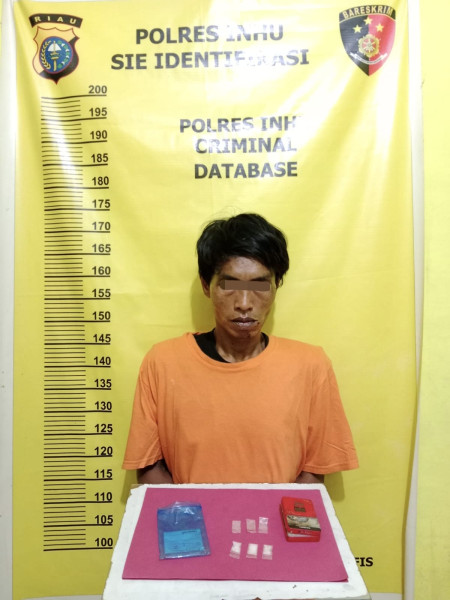 Polsek Kelayang Ringkus Pelaku Peredaran Narkoba di Simpang Dusun Tua