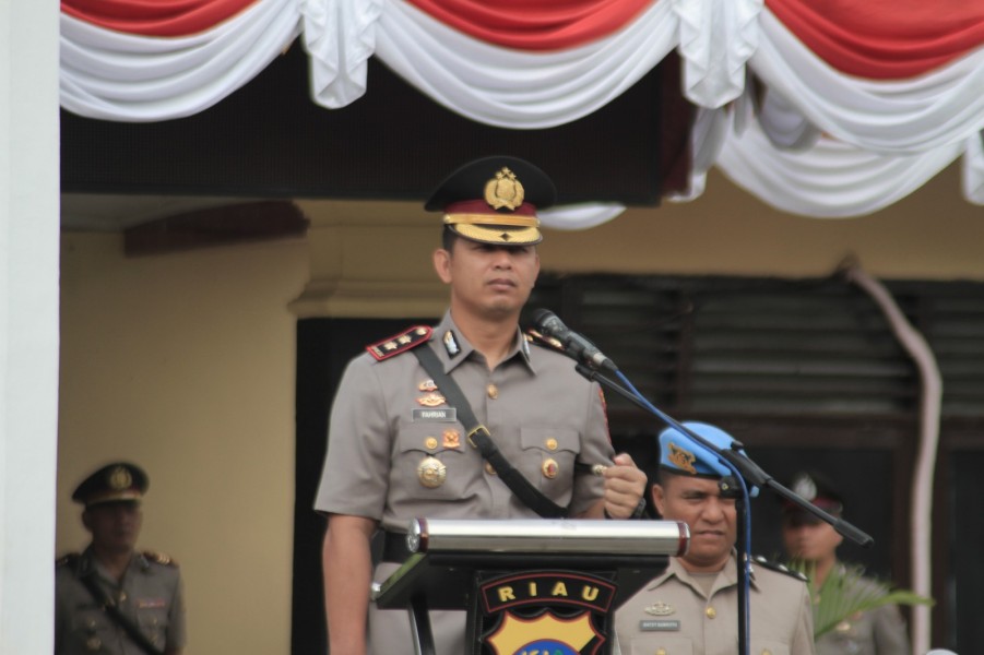 Kapolres Inhu Pimpin Upacara Hari Juang Polri 2025, Teguhkan Semangat Pengabdian untuk Indonesia Maju