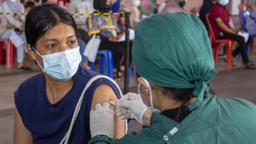 Capaian Vaksin Booster di RI Macet, Baru 24,5 Persen dari Target