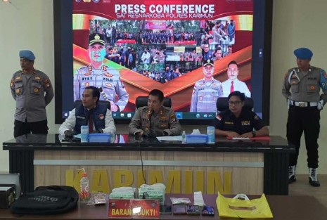 Edarkan Sabu 2 Kg, Putra Wabup Karimun Ditangkap