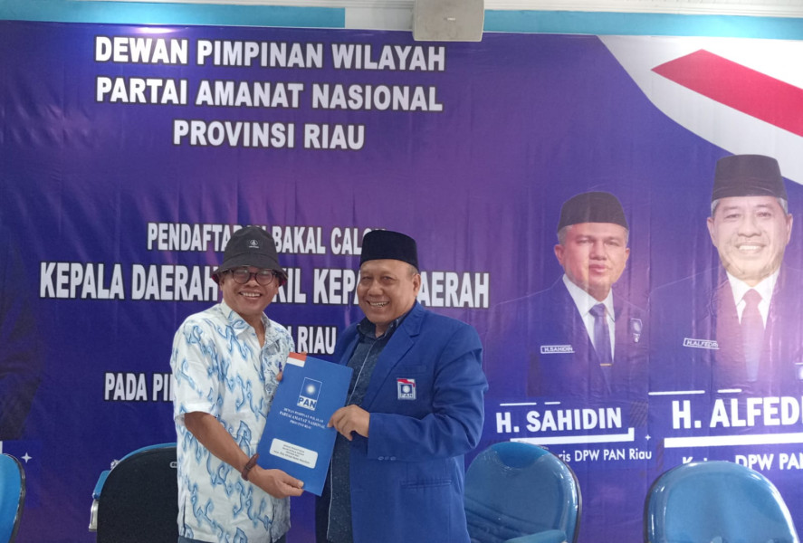 Keren Jendral, Pertamakali Daftar ke PAN Balon Gubri Edy Natar