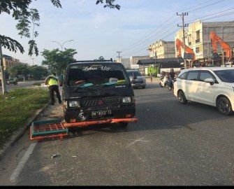 Mahasiswa Tabrakan dengan Pick Up hingga Tewas di Tempat