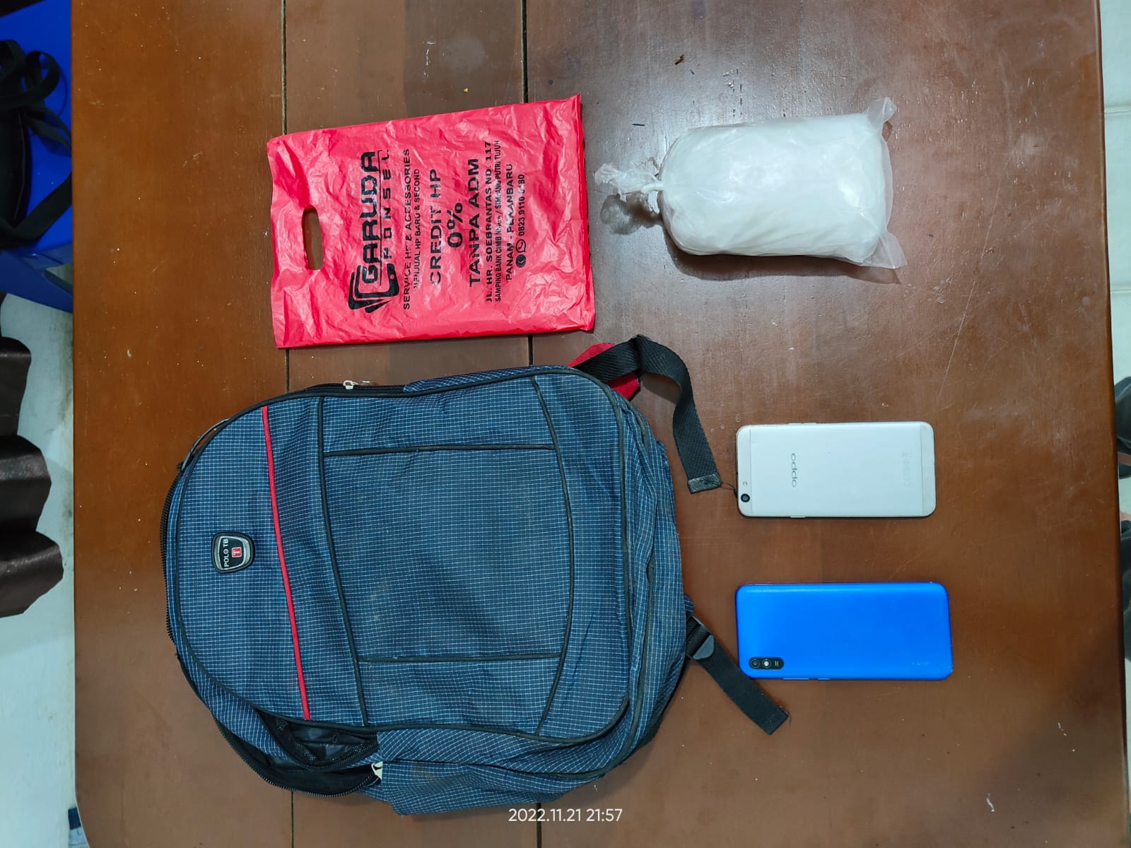 Polisi Tangkap Pemilik Sabu 500 Gram di Jalintim Simpang Granit