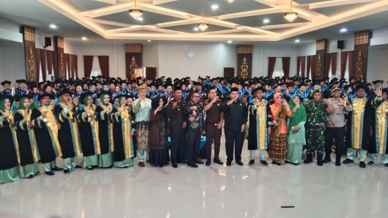 ITB Indragiri Wisuda 361 Mahasiswa Angkatan Ke-2