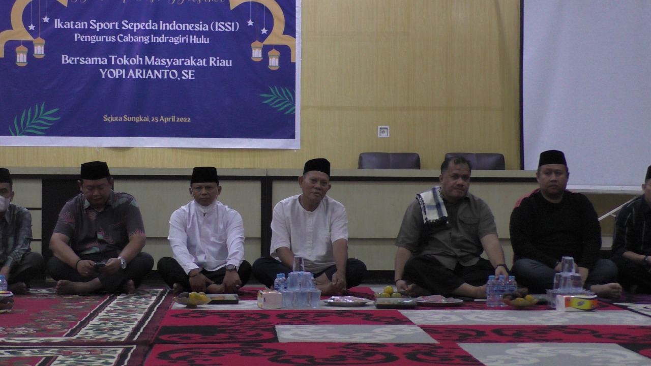 Ketua ISSI Inhu Atan SP Gelar Buka Bersama dengan Tokoh Masyarakat Riau