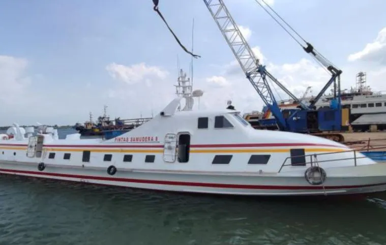 Diduga Muat Barang ilegal, Kapal Pintas Samudra 8 tertahan di Malaysia