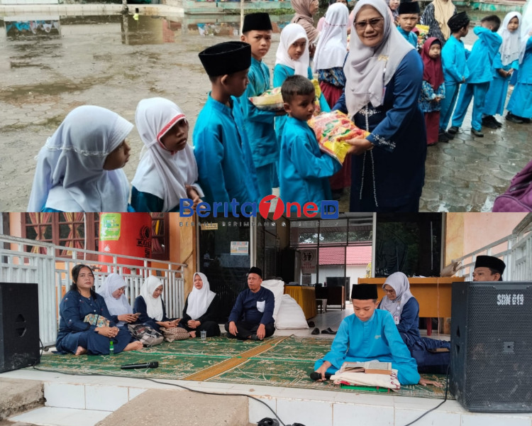 SDN 019 Kampung Dagang Gelar Santunan untuk Siswa Jelang Ramadhan