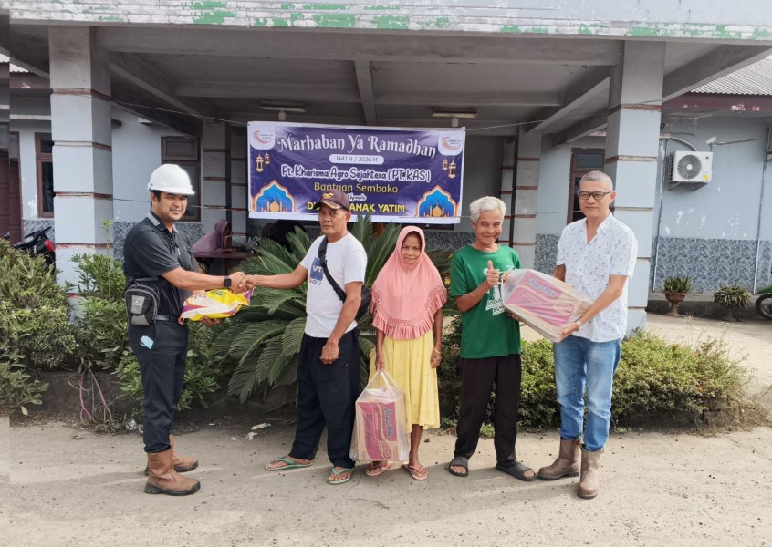 Ringankan Beban Warga Saat Puasa, PT KAS Rutin Bagikan 200 Paket Sembako di Bulan Ramadhan