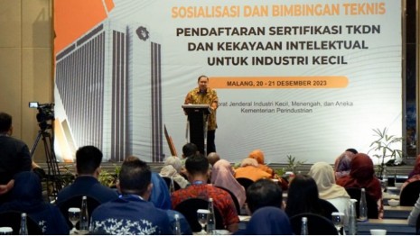 Peduli Industri Kecil, Kemenperin Berikan Sertifikasi TKDN dan Kekayaan Intelektual