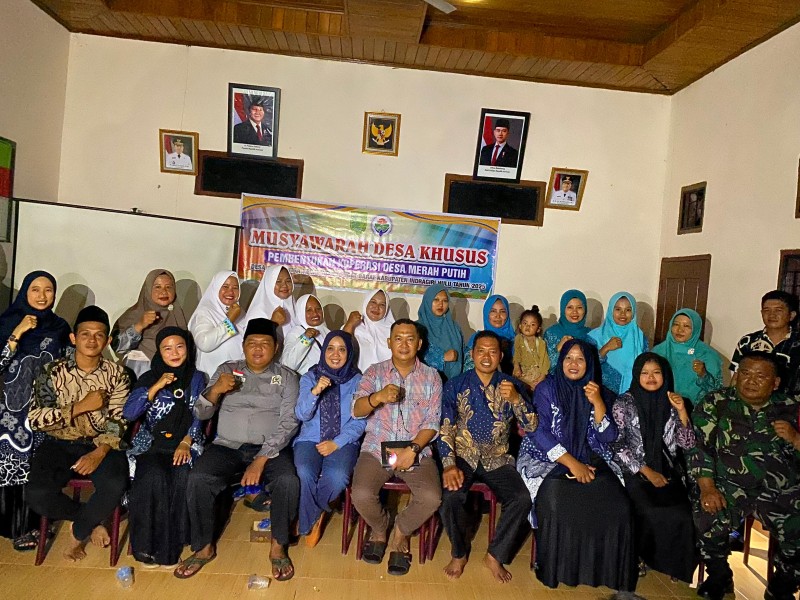 Musdesus Desa Danau Tiga Bentuk Koperasi Merah Putih Demi Wujudkan Kesejahteraan Kolektif