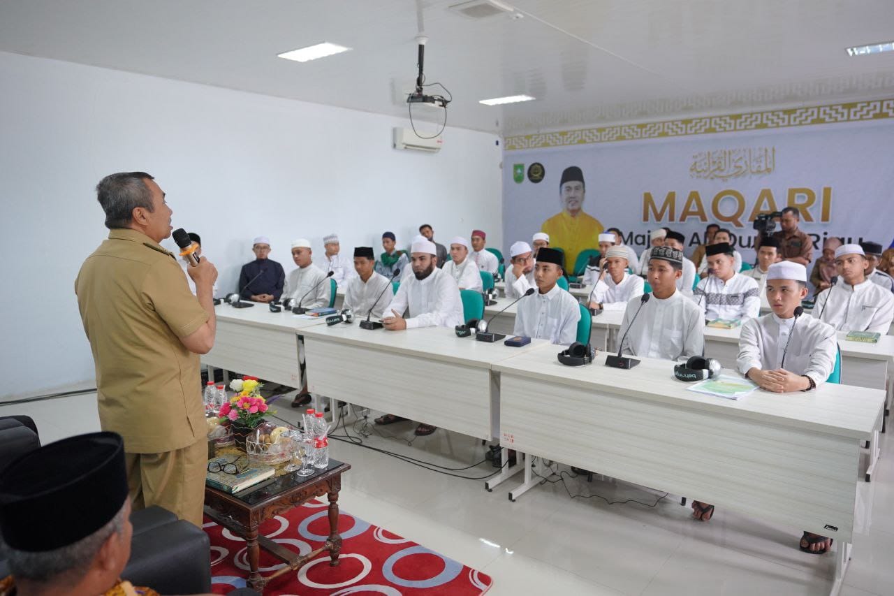 Tinjau Maqari, Gubri Ingin Generasi Muda Riau Jadi Penghafal Al-Quran