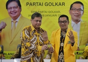 Ridwan Kamil Gabung Golkar Jelang Pemilu 2024