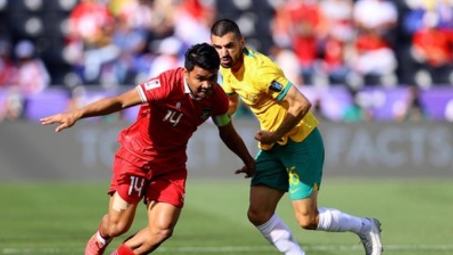 Momen Timnas Indonesia Hajar Australia 1-0 di Kualifikasi Piala Dunia