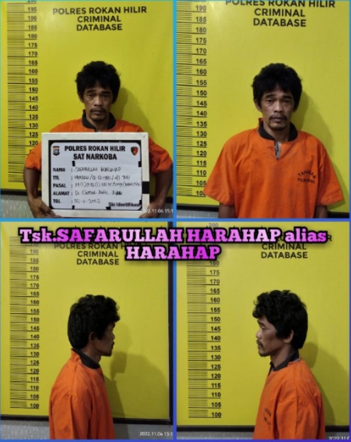 Saat Digerebek Pengedar Sabu Lari Terbirit-Birit Namun Berhasil Ditangkap