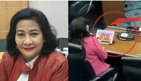 Main Game Saat Rapat, Cinta Mega Dicopot dari DPRD DKI