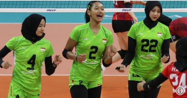 Timnas Bola Voli Putri Indonesia Kalahkan Hong Kong 3-0, Finis Ketujuh di AVC Challenge Cup 2024