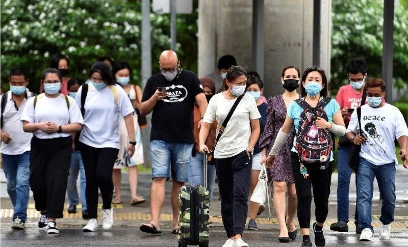 Pemerintah Singapura akan Cabut Aturan Masker di dalam Ruangan Pekan Depan