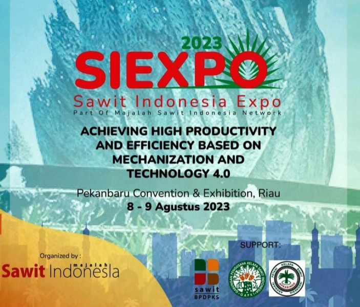Soal Kelapa Sawit, Riau Jadi Tuan Rumah SI-EXPO 2023 Terbesar di Indonesia